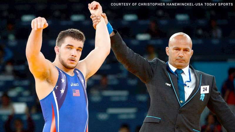 Chad Gable en los Juegos Olímpicos 2012 fotos