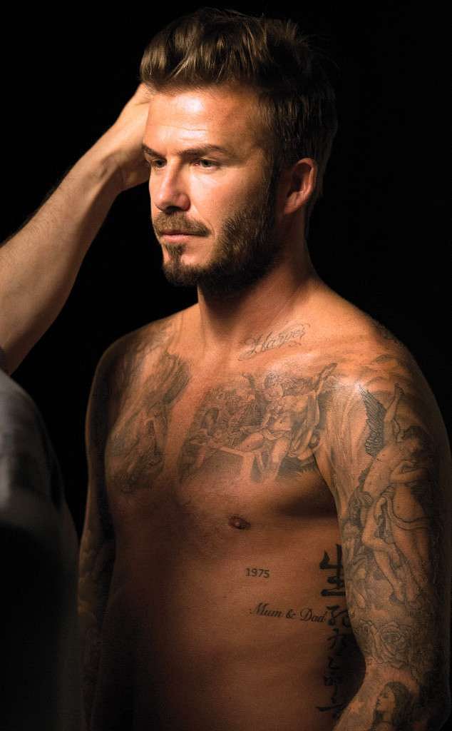 070FC Temporary Tattoo Sticker Like David Beckham Body Arm Back Tattoos  (Pack of 4 Sheets) : Amazon.ca: Home
