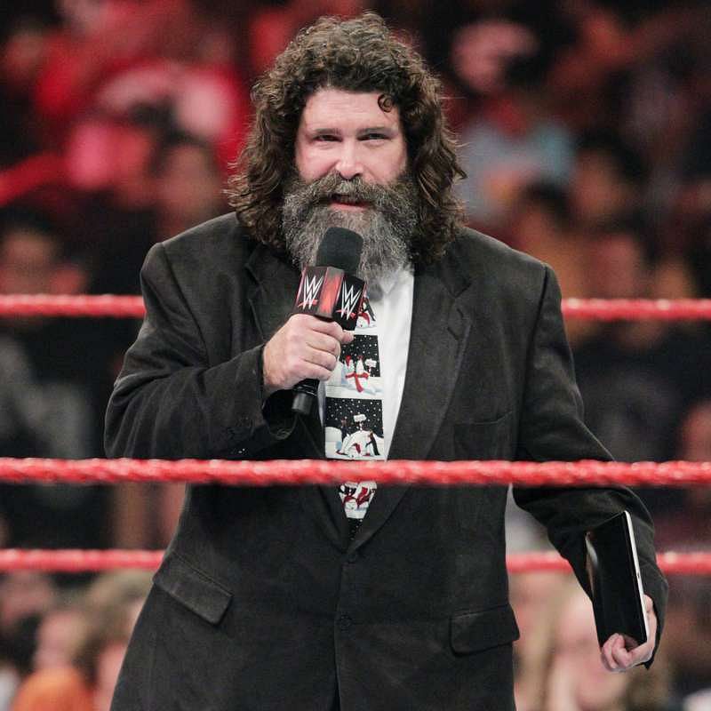 Raw General Manager Mick Foley has words with SmackDown Live General