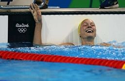 Sjostrom breaks own world record to win 100m butterfly