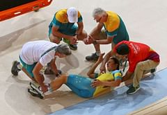 Cycling: Australians crash in training for team pursuit