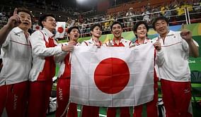 Gymnastics: Japan win men's team gold