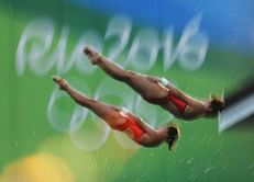 China wins gold in women's 10 metre synchronized diving