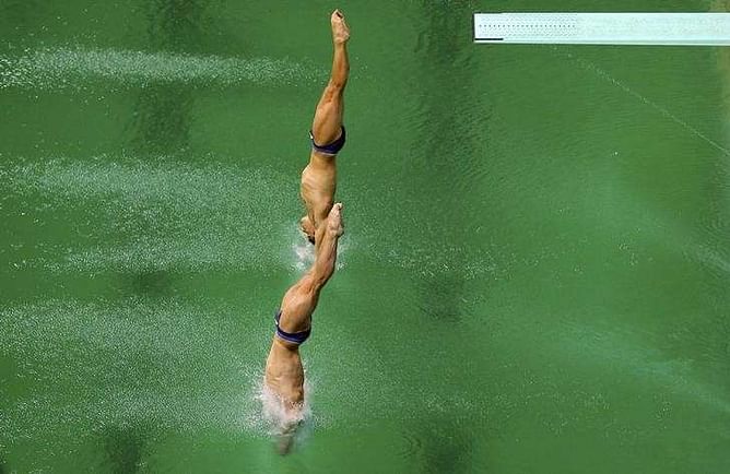 Britain oust champions China in men's three-metre synchronised diving