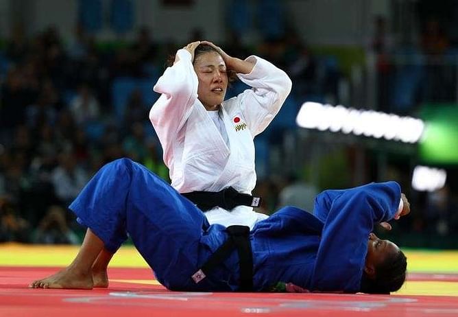 Japan's Tachimoto wins judo gold