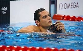 Swimming - Manaudou qualifies first for men's 50m freestyle final