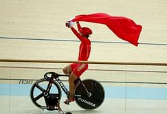 Cycling - After 2012 heartbreak, China win track gold