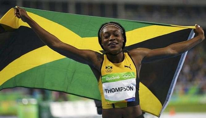 Athletics - Thompson keeps 100 metres title in Jamaican hands