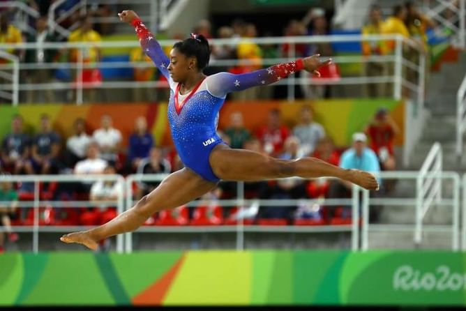 Gymnastics: Biles wins record-equalling fourth gold with floor victory