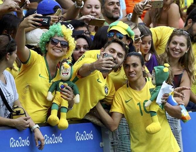 Soccer: Marta's hopes of career-capping gold dashed at Maracana