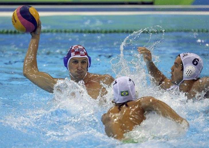 Water polo: Croatia snuffs out Brazil's underdog bid for glory