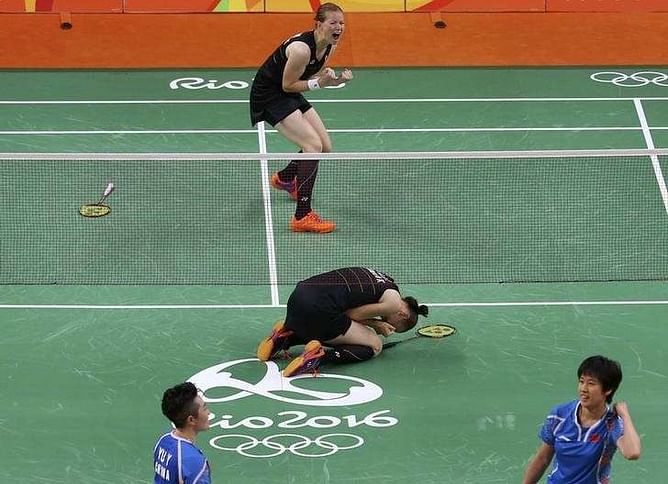 Badminton: Defiant Danes make stand for Europe