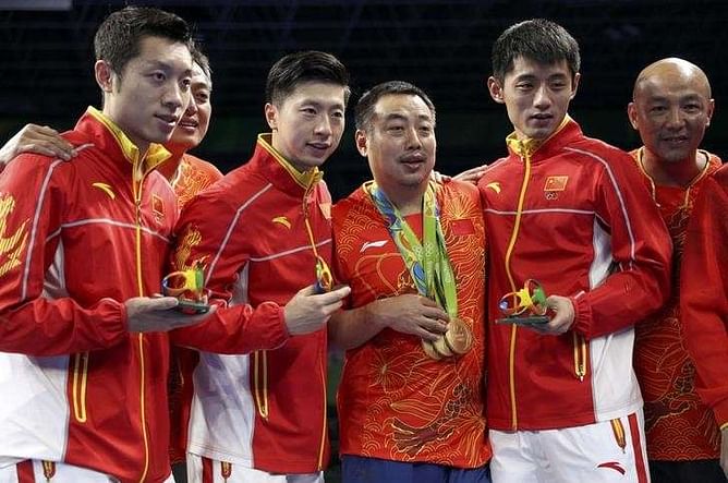 Another Chinese sweep complete with men's team win