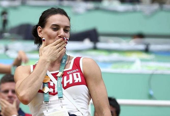 Barred from Games, Russia's Isinbayeva to join IOC athletes' body