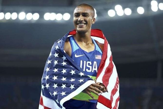 Athletics - American Eaton wins second straight decathlon gold