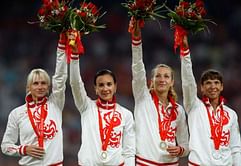 Russia stripped of Beijing 2008 4x400m women's silver medal