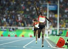 Athletics - Kenya's Cheruiyot wins women's 5,000m gold
