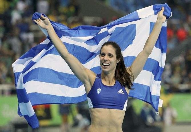 Athletics - Stefanidi wins pole vault gold for Greece