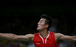 Badminton - China's Chen defeats Lee for gold medal
