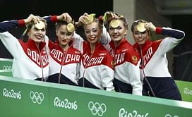 Rhythmic gymnastics - Russia wins fifth successive team gold