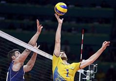 Volleyball - Brazil's men beat Italy to win third gold