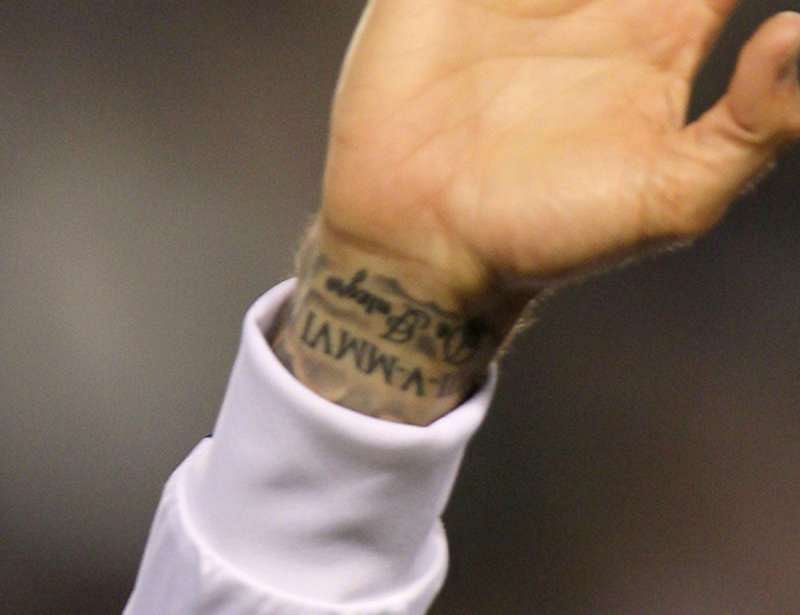 Victoria Beckham Removed Wrist Tattoo Of Husband David's Initials, hugo  gloss alunos de idaho - designco-india.com