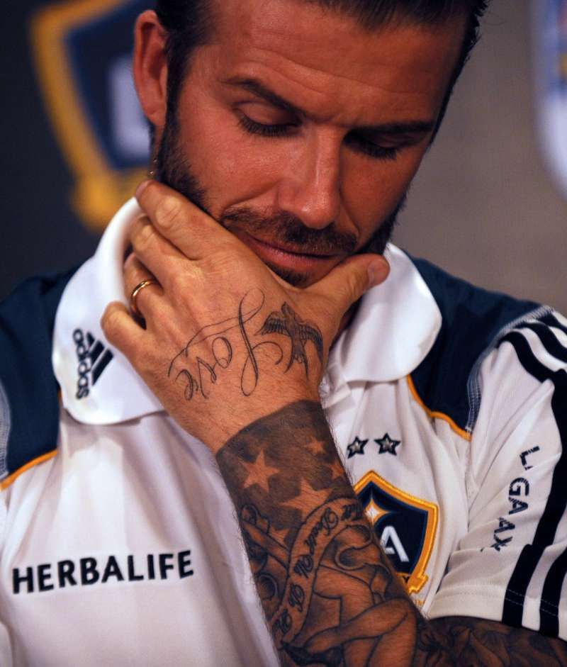 51 Stunning David Beckham Tattoos With Meaning  Fabbon