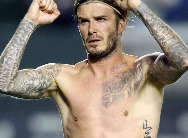 Here's What David Beckham's Tattoos Really Mean