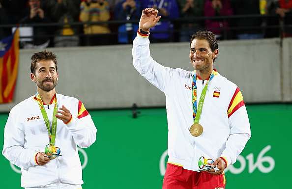 Nadal won the 2016 Rio Olympics doubles gold medal, with compatriot Marc Lopez