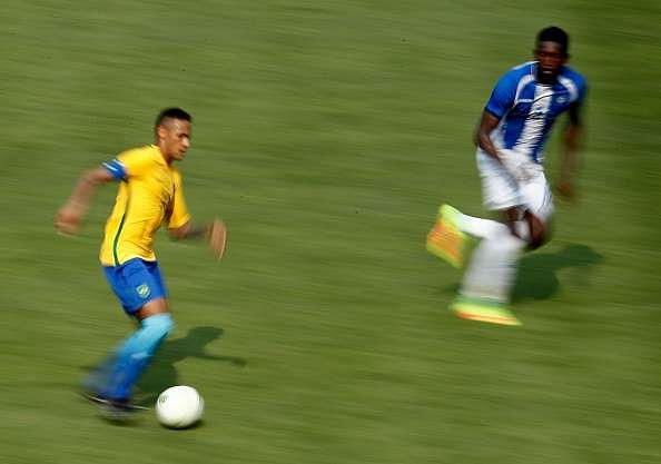 Brazil's Neymar nets fastest Olympic goal ever at 15 seconds