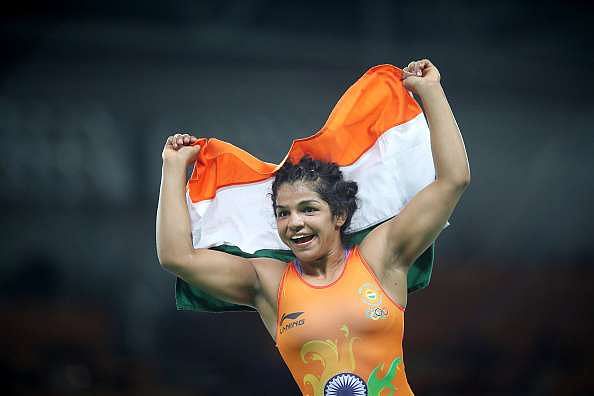 Sakshi Malik's historic bronze medal win - in pictures