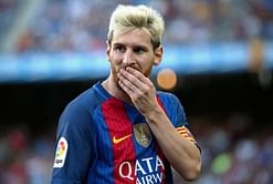 UEFA Champions League 2015/16: Lionel Messi awarded goal of the season for superb strike against Roma