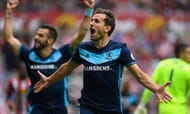 SUNDERLAND, ENGLAND - AUGUST 21: Middlesbrough player Christian Stuani celebrates after scoring the opening goal during the Premier League match between Sunderland and Middlesbrough at Stadium of Light on August 21, 2016 in Sunderland, England. (Photo by Stu Forster/Getty Images )
