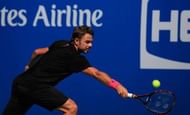 NEW YORK, NY - AUGUST 26: Stan Wawrinka of Switzerland hits the ball during a practice session prior to the start of the 2016 US Open at the USTA Billie Jean King National Tennis Center on August 26, 2016 in the Queens borough of New York City. (Photo by Chris Trotman/Getty Images for USTA)