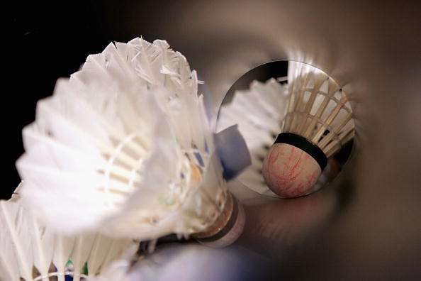 BIRMINGHAM, ENGLAND - MARCH 11:  Used shuttle cocks are pictured during the Yonex All England Open Badminton Championships at Birmingham National Indoor Arena on March 11, 2005 in Birmingham, England.  (Photo by Paul Gilham/Getty Images)