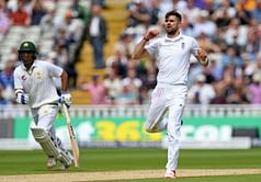 James Anderson barred from bowling for third infringement during first innings against Pakistan