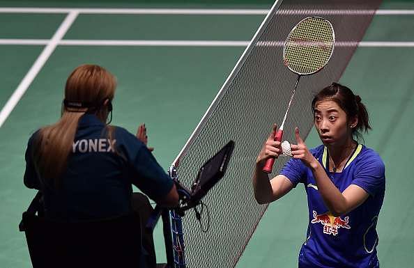 Why do badminton players constantly argue with the umpire about the state of the shuttle?