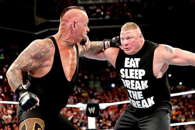 Lesnar had a huge impact on Taker&rsquo;s career