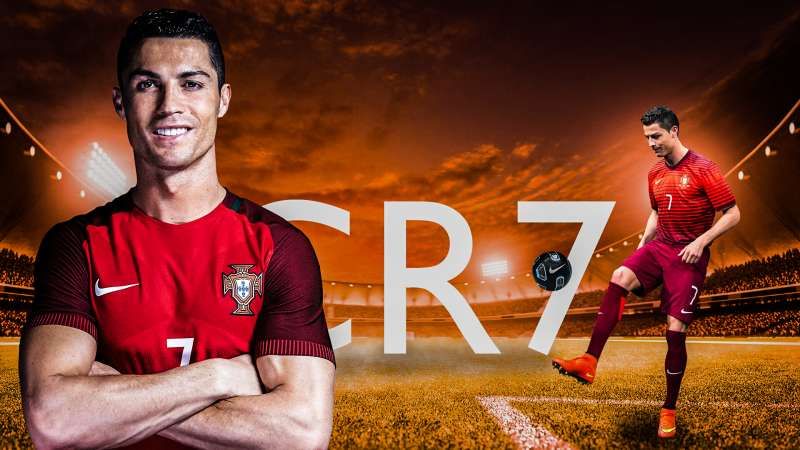 football player cristiano ronaldo wallpaper