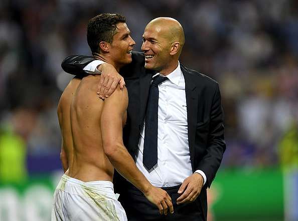 Cristiano Ronaldo credits Zidane for having one of his 'best ever' seasons