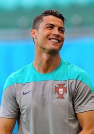 Cristiano Ronaldo's hairstyles and haircuts