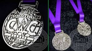 Possible leaked pictures of medals to be awarded to Cruiserweight Classic finalists