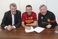 david gill ryan giggs sir alex ferguson