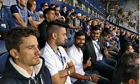 West Bromwich Albion unveil Delhi Dynamos players at The Hawthorns