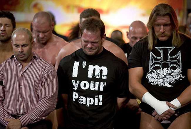 The pain was evident on the faces of the superstars.&nbsp;