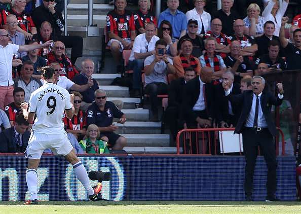 EPL 2016-17: Bournemouth 1-3 Manchester United - Player Ratings