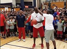 53-year-old Michael Jordan shows Chris Paul that it's still a huge mistake to challenge him