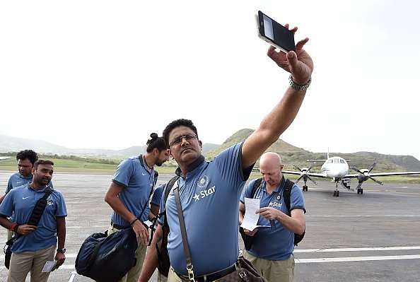 Kumble selfie