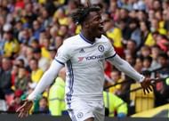 Michy Batshuayi celebrates