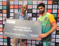 Star Sports Pro Kabaddi 2016 Season 4 PKL ProKabaddi Pardeep Narwal raider 19 year old years age Patna Pirates MVP